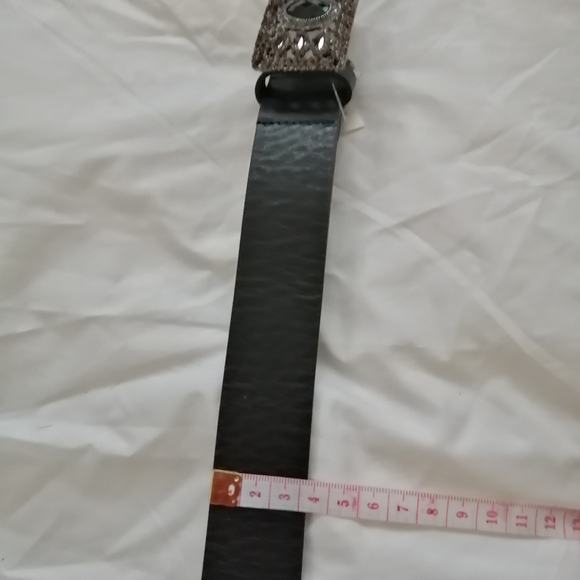 New womwn Belt with Bling Bling Black l-Xl - Picture 5 of 6
